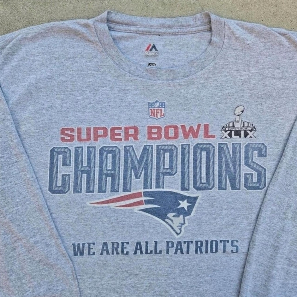 New England Patriots Mens Size